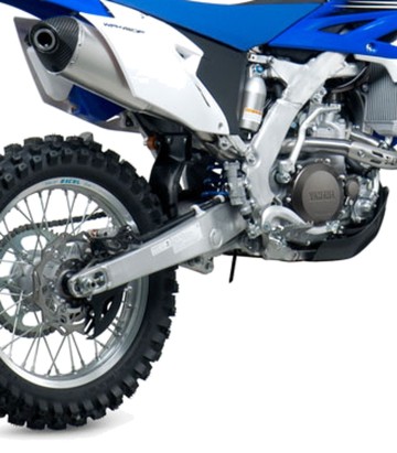 Scarico completo Yoshimura RS-4S Alluminio con fondello in carbonio per Yamaha WR 450 F (12-15) 234700d320