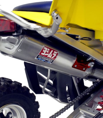 Compleet uitlaatsysteem Yoshimura RS-5 Aluminium met stalen eindkap voor Suzuki LTR 450 (06-10) 3115007350