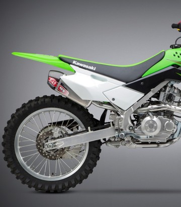 Komplettauspuffanlage Yoshimura RS-9 Aluminium mit Carbon-Endkappe für Kawasaki KLX 140 (11-26) 24140ah320
