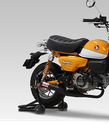 Komplettauspuff Yoshimura Cyclone Schwarz für Honda Z 125 MA Monkey (18-19) 110a-400-5650
