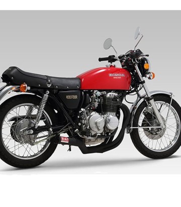 Yoshimura Cyclone Full System Black for Honda CB 400 Four (74-77) 150-441-0640