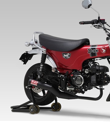 Échappement complet Yoshimura Straight 762 Cyclone Acier pour Honda ST 125 Dax (23) 110a-45h-6660