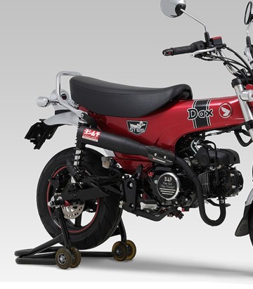 Yoshimura Straight 762 Cyclone Type-Up Full System Stainless for Honda ST 125 Dax (23) 110a-45h-6x60