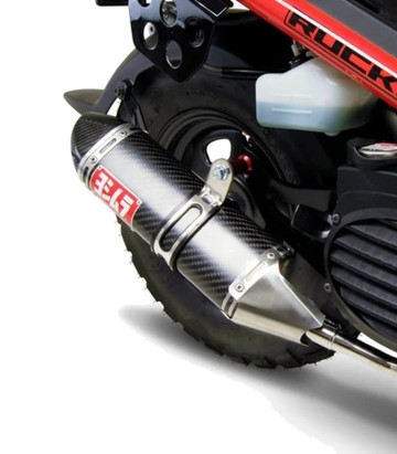 Compleet uitlaatsysteem Yoshimura TRC TRI-Oval Carbon voor Honda NPS 50 Zoomer (03-22) 1290072