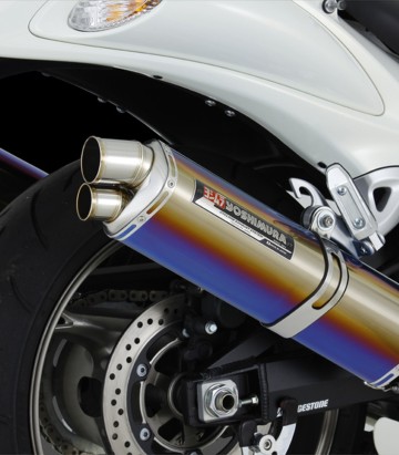 Yoshimura TRI-Oval Exhaust Metal Magic for Suzuki GSX 1300 R Hayabusa (08-20) 110-509-5h20