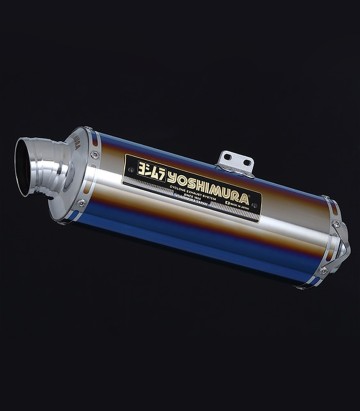Escape Yoshimura Brevis JMCA Titanio azul para Kawasaki Z 900 RS (18-24) 110-269-5480b