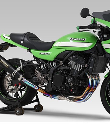 Ligne d’échappement complète Yoshimura Duplex Shooter Fire Spec Metal Magic pour Kawasaki Z 900 RS (18-24) 110-269f8220