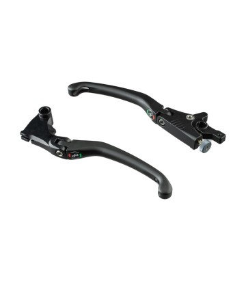 Manetas de Freno y Embrague LighTech Tipo J para Kawasaki EX 250 R Ninja (08-13), Ninja 300/400/500 (14-24), Z 400/500 (18-24)