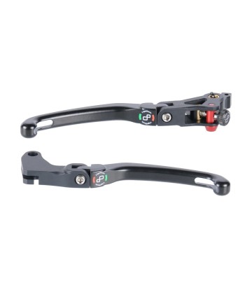 Leviers de Frein et d'Embrayage LighTech Type J en Bleu Cobalt pour Suzuki GSX-R 1000 (05-21), GSX-R 600/750 (08-17), GSXS 1000