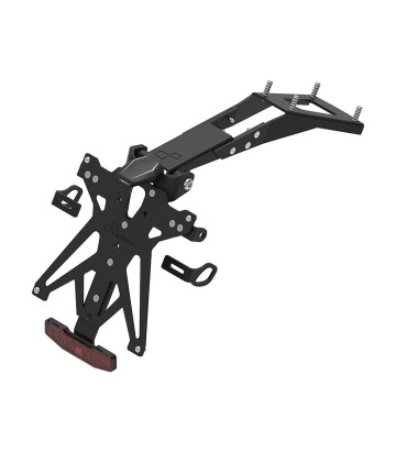 Verstellbares Kennzeichenhalter-Kit LighTech in Schwarz für Ducati Monster 937 (21-24)