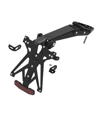 Kit Portamatrículas Regulable LighTech en Negro para Triumph Daytona 660 (24)