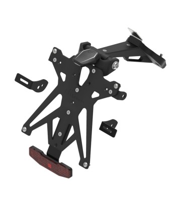 Portamatrículas Regulable LighTech en Negro para varios modelos de Ducati