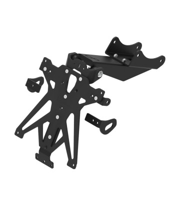 Verstellbarer Kennzeichenhalter LighTech in Schwarz für Honda CBR 1000 RR (17-19)