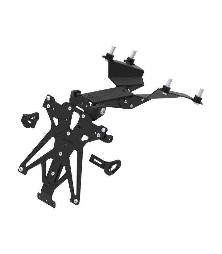 Support de Plaque Réglable LighTech en Noir pour Honda CB 650 R (19-20)