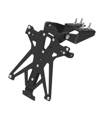 LighTech Adjustable Licence Plate Holder in Black for Kawasaki ZX 10 R (08-10), ZX 6 R (13-17)