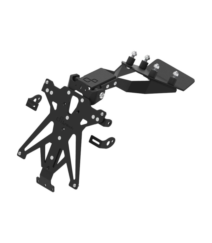 LighTech Adjustable Licence Plate Holder in Black for KTM Duke 125 (24), Duke 390 (24)