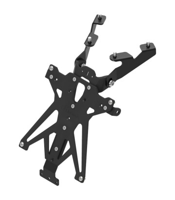 Verstelbare Kentekenplaathouder LighTech in Zwart voor Suzuki GSX-R 600/750 (11-17)