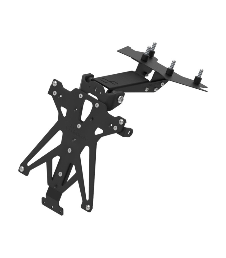 Suporte de Matrícula Regulável LighTech em Preto para Suzuki GSX-R 250 (17-18)