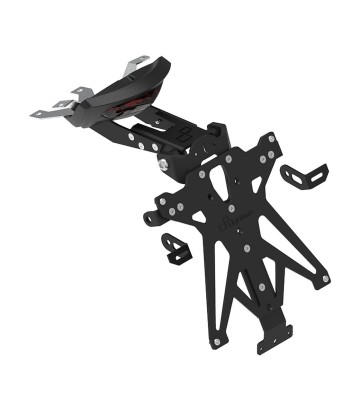Portatarga Regolabile LighTech in Nero per Triumph Trident 660 (21-24)