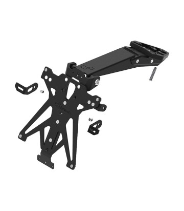 Verstellbarer Kennzeichenhalter LighTech in Schwarz für Triumph Daytona 660 (24)
