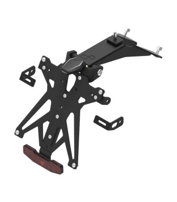 Suporte de Matrícula Regulável LighTech em Preto para Triumph Speed Triple 1200 (11-24)