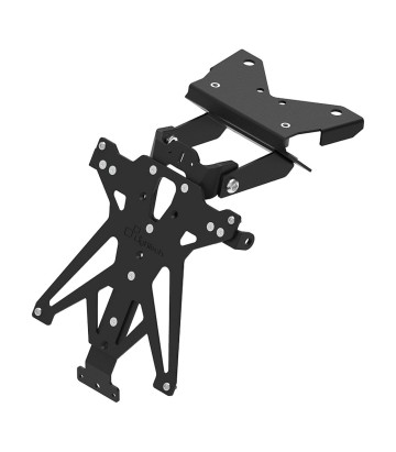 Portamatrículas Regulable LighTech en Negro para Zontes G1 125 (20-22)