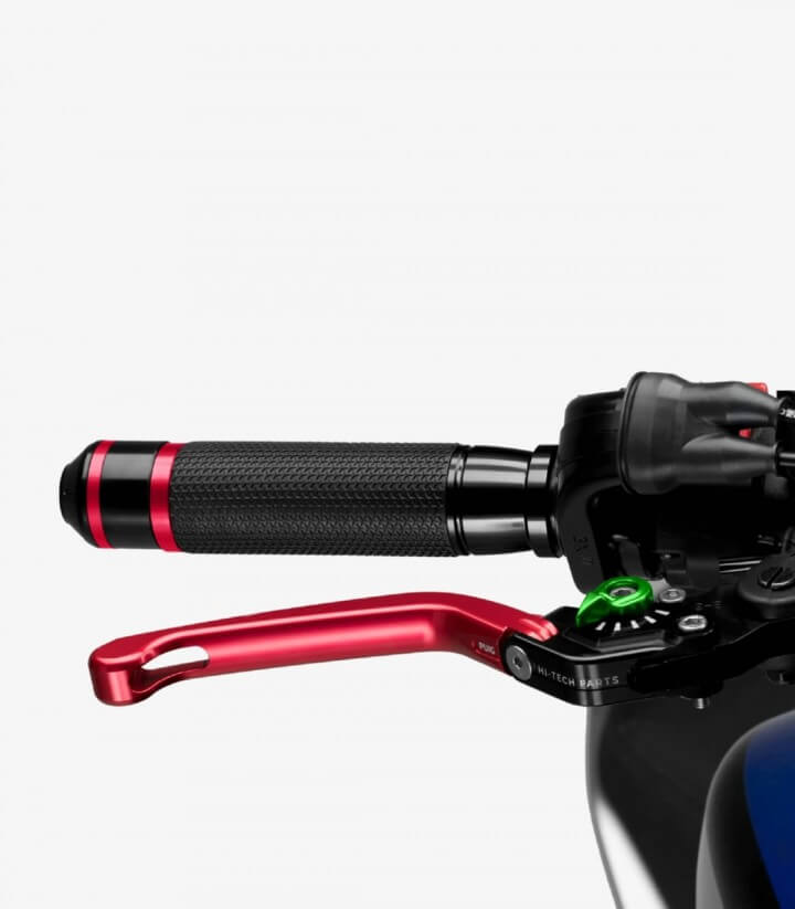 Puig Red Brake and Clutch levers model Foldable 3.0