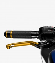 Puig Golden Brake and Clutch levers model Foldable 3.0