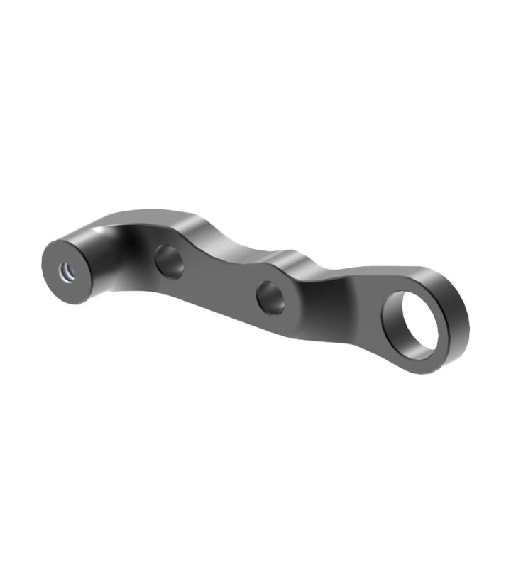LighTech Gear Lever and Catalyst Bracket in Black pour Yamaha YZF R1 (20-25)