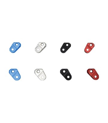 Kit de Soporte para Reposapiés LighTech Delantero y Trasero en Azul Cobalto para Kawasaki ZX 6 R (05-21)