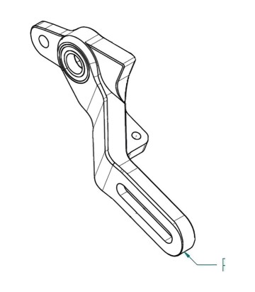 LighTech Brake Lever Assembly per Aprilia RSV 4 1100 (19-22)