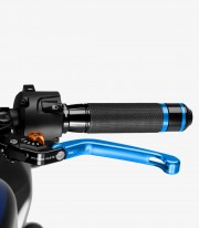 Puig Blue Brake and Clutch levers model Foldable 3.0