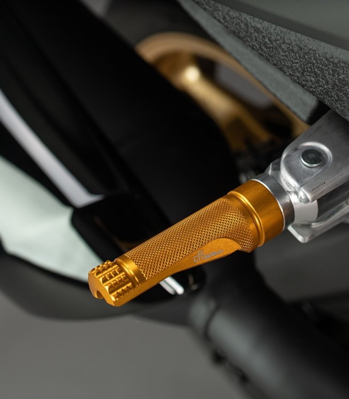 LighTech Footpegs Pair in Gold