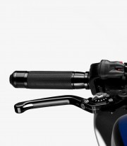 Puig Black Brake and Clutch levers model Foldable 3.0