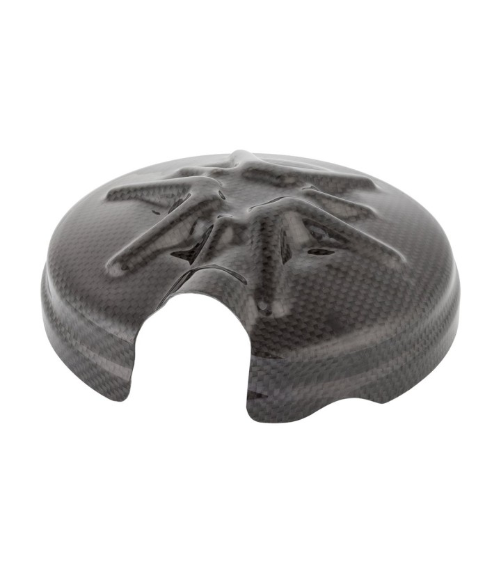 Koppelingsdeksel van carbon LighTech voor Aprilia RSV 4 1000 (09-19)/1100 (19-25), Tuono V4 1000 (11-25)/1100 (21-25)
