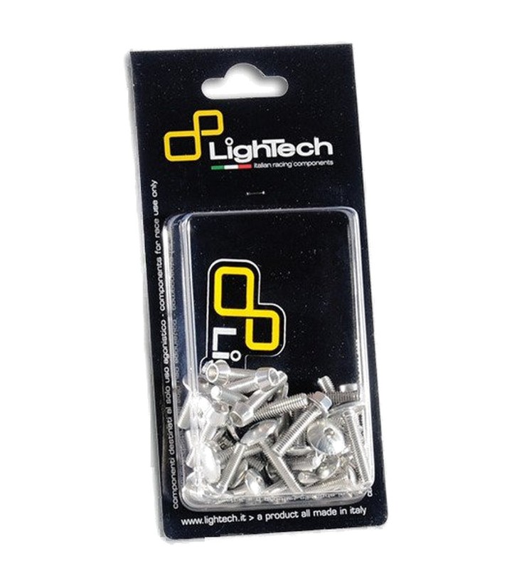 LighTech Fairing Bolt Kit in Silver for Yamaha MT 10 (16-20)