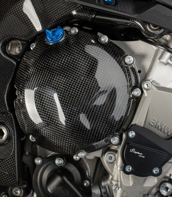 Cache d'embrayage en carbone LighTech pour BMW S 1000 R (15-20), S 1000 RR (15-18)