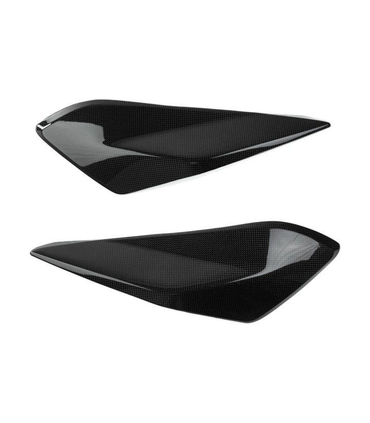 Tapa Lateral de Escape de Carbono LighTech para Ducati Hypermotard 950 (19-24)