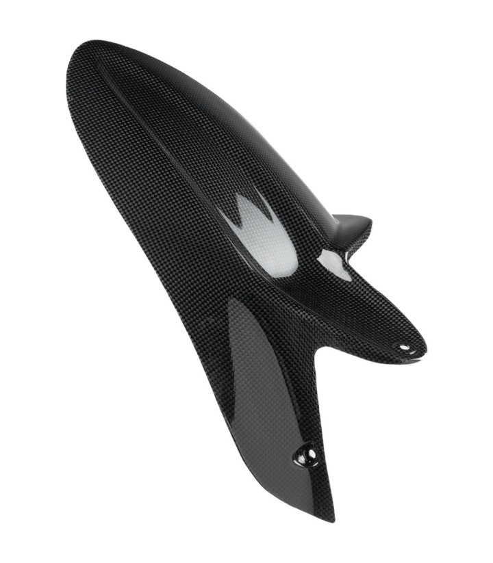 Achterspatbord van carbon LighTech voor Ducati Hypermotard 950 (19-24)