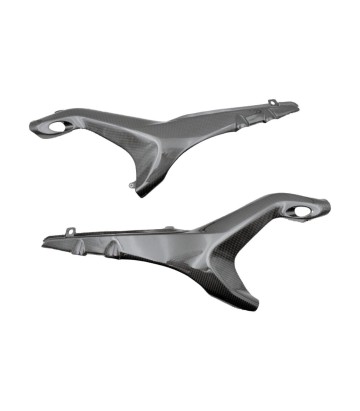 Zijpanelen onder de tank van carbon LighTech voor Ducati Streetfighter 1100 V4 (20-24)