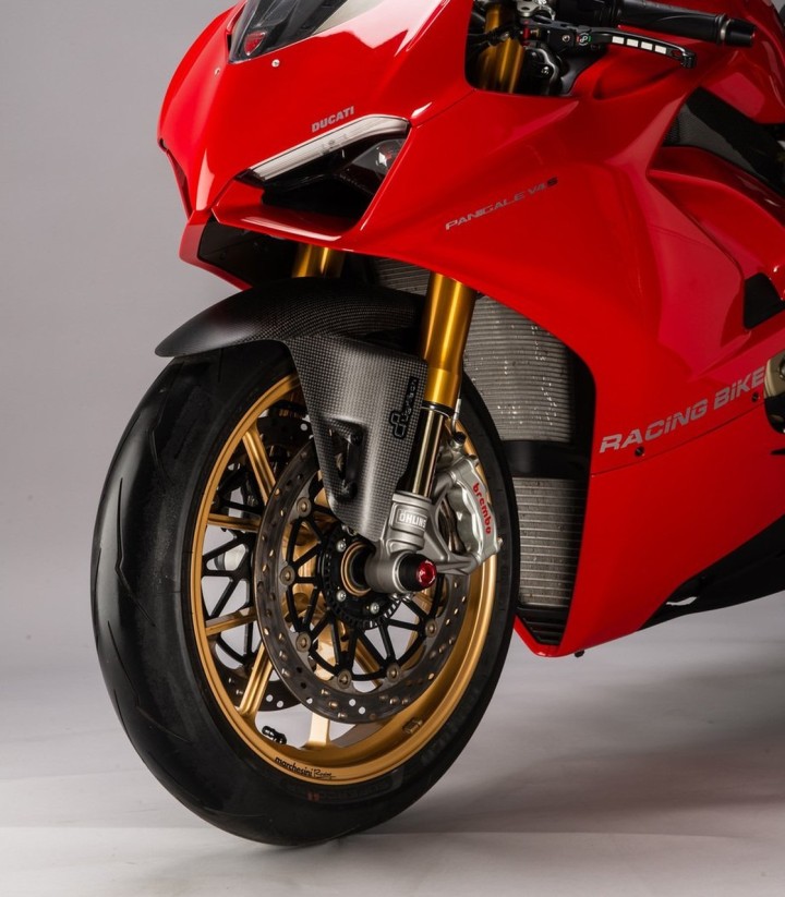 Voorspatbord van carbon LighTech voor Ducati Panigale 1000 V4 R, 1100 V4; Streetfighter 1100 V4