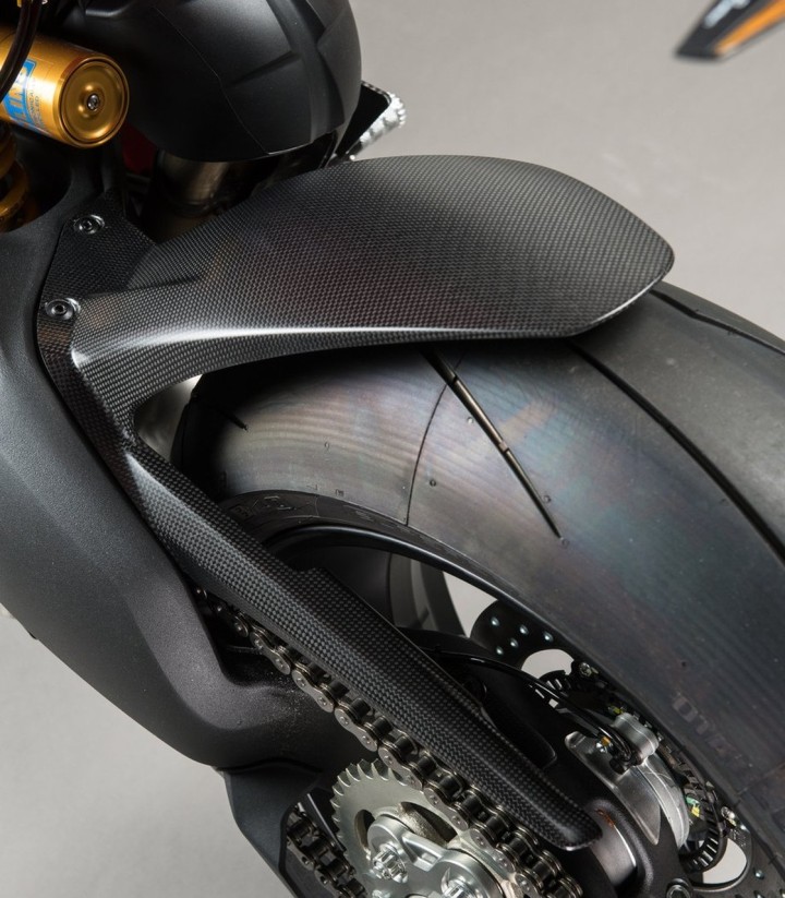 LighTech Carbon-Hinterradkotflügel für several Ducati models