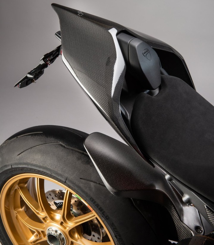 Coque arrière en carbone LighTech pour several Ducati models
