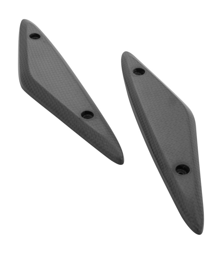 Zijpanelen onder de tank van carbon LighTech voor Ducati Hypermotard 821 (13-15), Hyperstrada 821 (13-15)