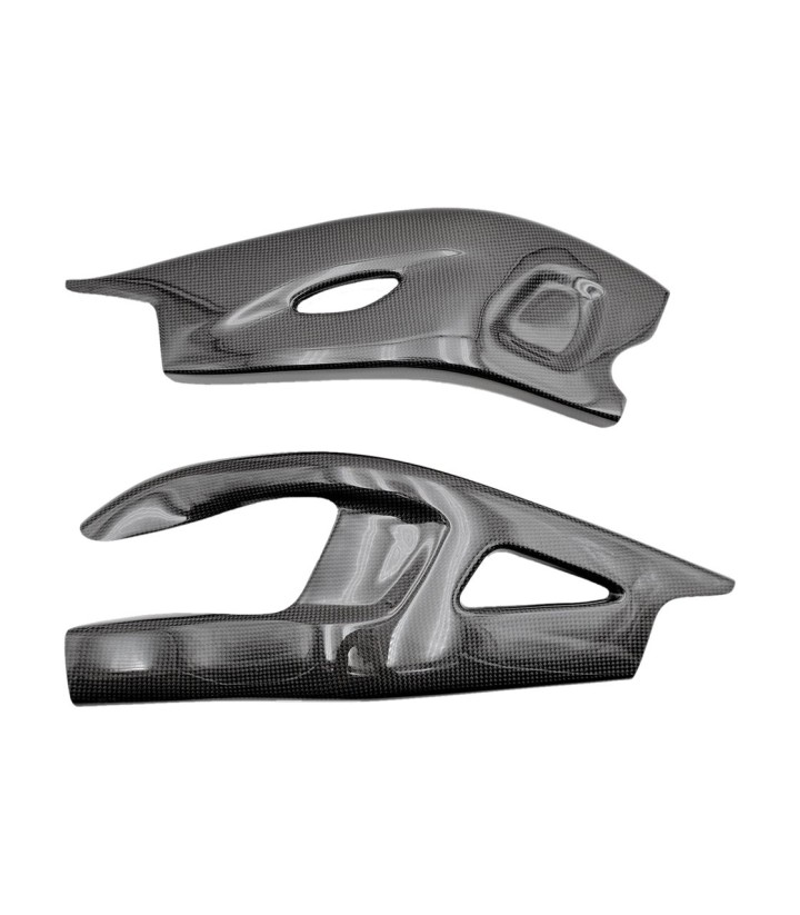 Coppia di protezioni forcellone in carbonio LighTech per Honda CBR 1000 RR (20-25)