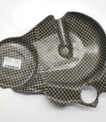 Tampa de embraiagem de carbono LighTech para Honda CBR 600 F (01-02)