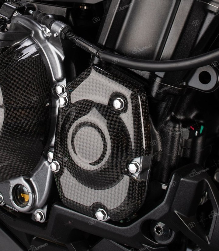 Tapa de Pick Up de Carbono LighTech para Kawasaki Z 900 (17-25)