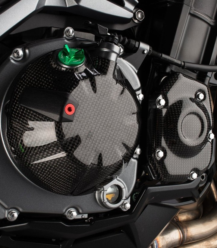 Tapa de Embrague de Carbono LighTech para Kawasaki Z 900 (17-25)