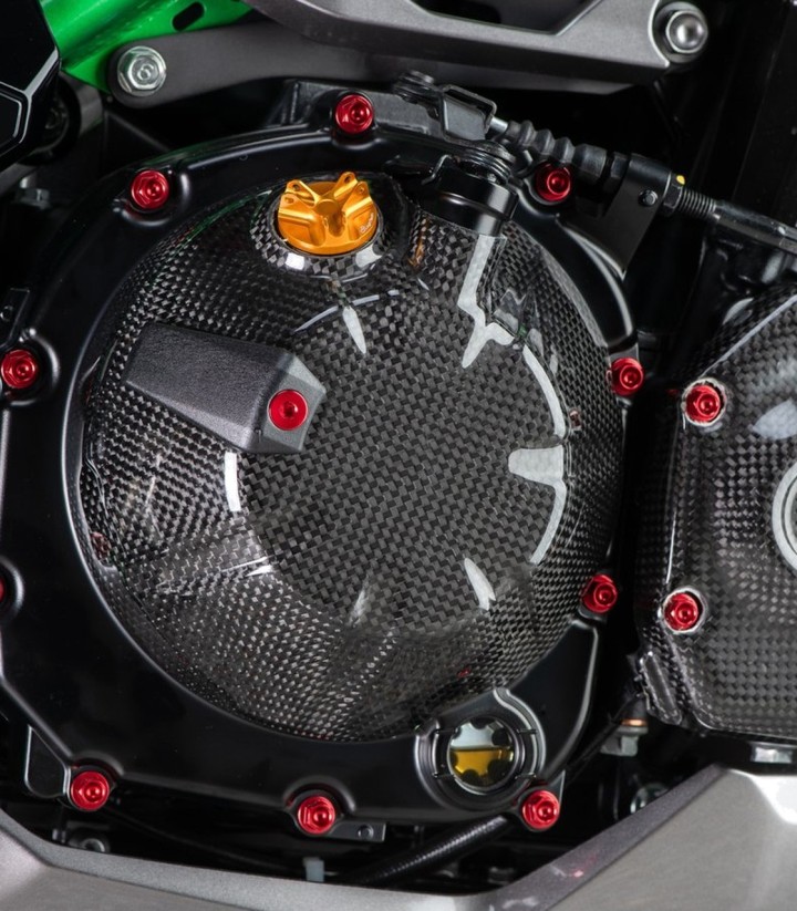 Coperchio frizione in carbonio LighTech per Kawasaki Z 900 (17-25)