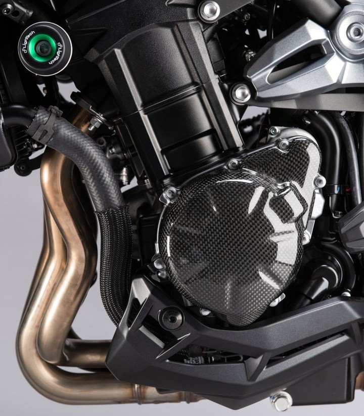 Coperchio alternatore in carbonio LighTech per Kawasaki Z 900 (17-25)